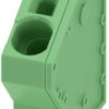 PCB terminal, 1 pole, pitch 10 mm, AWG 18-4, 76 A, spring-clamp connection, green, 1819192