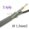 Kabel LIYCY 2x1,5mm2 w ekranie