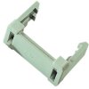 Strain relief clamp for D-Sub, 1 (DE), 9 pole, 09661080001