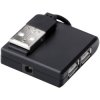 Digitus DA-70217 4 port USB 2.0 hub black convenient multi-port splitter