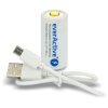 Akumulatorek 16340 / R-CR123 3,7V everActive 700mAh (1 szt.) z zabezpieczeniem