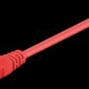 95254 Cat.6 U/UTP patch cable, CCA, red, 0,25 m