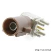 59S21B-40MT5-G RIGHT ANGLE PLUG FOR PCB GREY THT ROSENBERGE