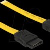 82855 Cable SATA 6 Gb/s plug>jack 30 cm yellow