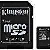 karta pamięci Kingston microSDHC 4GB + adapter SD