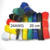 100 pcs 20 cm Prototype Board Jumper Set - 5 Colors