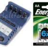 ładowarka BC-1000 (następca BC-900) + 4 x akumulatorki R6 AA Energizer 2300 Extreme (blister)