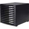 HAN 1510-13 CONTUR Desk drawer box Black A4, B4, C4 No. of drawers: 10