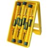 Kpl. Wkrętaków Zegarmistrz. 6 Szt.(2X Ph,2X Torx,2Xpl) Mn-10-208