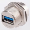 Złącze USB A Montaż na panelu Żeński 3.0 ,1-portowe