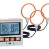 Miernik cyfrowy, tablicowy, LCD z ikonami i RS-485, 3 cewki rogowskiego w komplecie, maks. 500A, fi50mm DMG611R0500