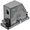 Grommet housing, size 16B, die-cast aluminum, 1 x M25, angled, central locking, IP65/IP68/IPX9K, 19405161581