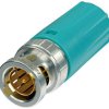 Cable grommet, plastic, turquoise, BST-BLC-CY