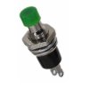 PRZYCISK ZIELONY 1A 250V PBS-110 OFF-ON MONOSTABILNY