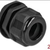60387 Cable Gland PG21 for flat cable bk 2 pcs