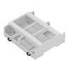 Obudowa modułowa na szynę DIN ZD3006J, 90 × 107 × 33,3 mm, ABS V0, Kradex