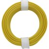 Donau 105-3 Jumper Wire 1x0.20mm² Yellow 10m Rigid Plastic Insulated