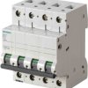 Wyłącznik nadprądowy MCB, Typ C, 3+N, 10A, 400V, 72V, na szynę DIN, Siemens 5SL4410-7, 5SL4