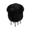 Przełącznik klawiszowy 2 pozycje 6 pin okrągły mini fi-15mm SW2736...