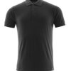 Polo Shirt, modern fit deep black XL ON