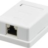 Gniazdo natynkowe 1xRJ45 kat.5e FTP NEKU