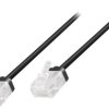 kabel LAN LogiLink CQ3073U, 1 szt., RJ45, CAT 6a, U/UTP, 5.00 m, czarny