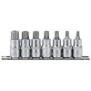 Draper Expert 16334 1/2" Sq. Dr. TX-STAR® Security Socket Bit Set (7 Piece)
