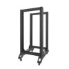 Stojak instalacyjny OPEN RACK 19 LANBERG 22U 600x800 czarny OR01-6822-B
