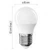 LED BASIC MINI GLOBE 5,5W(40W 470LM E27