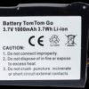 GPS navigation battery for TomTom Go1000, 1000 mAh