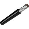 ETFE-switching strand, halogen free, ETFE / M-ZL, 0.38 mm², AWG 22, 19 x 0.16 mm, black, outer Ø 1.09 mm, 572002219