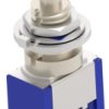 Pushbutton, 2 pole, natural, unlit , 3 A/125 V, mounting Ø 6.5 mm, 1977739-4