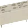 Przekaźnik; elektromagnetyczny miniaturowy; HF118FK-012-Z1T (JQX68; HF68); 12V; DC; 1 styk przełączny; 8A; 250V AC; 8A; 30V DC;