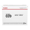 Canon 0287C001 Canon 039 toner cartridge 1 pc(s) Original Black