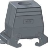 Housing, size HA32, die-cast aluminum, M32, angled/straight, clip locking, IP65, T1739320132-000