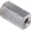 Nakrętka łącząca gwint: M6 długość: 18mm stal A2 304 RS PRO