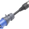 JUICE CONNECTOR adapter CEE 32, 1-fazowy (niebieski)