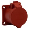 Gniazdo Tablicowe Proste 32A 4P Ip44 /Fe/