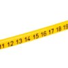 Oznacznik Przewodów Oz-0/11-20 Żółty E04zp-01020101200 /100Szt./