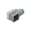 Valve connector, DIN shape A, 2 pole + PE, 400 V, 0.25-1.5 mm², 933029106