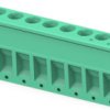 PCB terminal, 9 pole, pitch 5.08 mm, AWG 30-12, 15 A, cage clamp, green, 796859-9