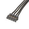 Kabel przewód-płytka, Pico-Ezmate, 50 Vrms AC/DC, 1,5 A, raster: 1.2mm, 150mm, Złoto, Czarny