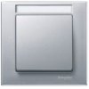 MERTEN M-PLAN Ramka 1 pojedyncza z polem opisowym aluminiowy MTN476160 SCHNEIDER ELECTRIC