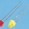 LED, THT, Żółty, 2-Pin, Ledtech