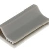Zacisk kablowy 9mm Samoprzylepny 13 x 25 x 6mm materiał: PVC Szary Płaski zacisk kablowy