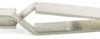 Tweezers, uninsulated, antimagnetic, stainless steel, 115 mm, 31.SA.5