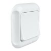 Włącznik pojedyńczy p/t 230V biały Topaz / TO-WP-1TB BI