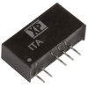Przetwornica DC-DC, 1W, Uwe 10,8 → 13,2 V DC, Uwy ±15V dc, Iwy ±33.3mA, XP Power