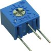 Cermet trimmer potentiometer, 1 kΩ, 0.5 W, THT, lateral, 3362W-1-102LF