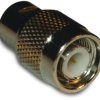 Coaxial adapter, 50 Ω, TNC plug to FME plug, straight, 192105